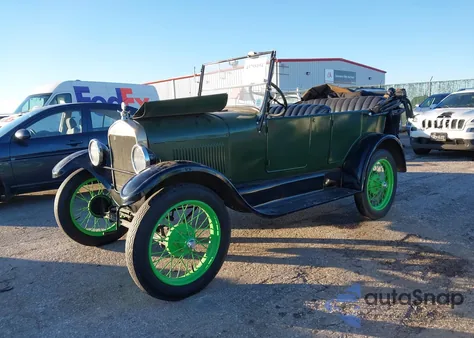 1930 Ford Model T из США, поврежденный, VIN 4605975